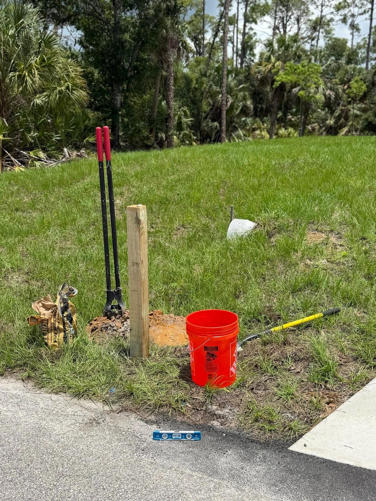 Mailbox Installation before