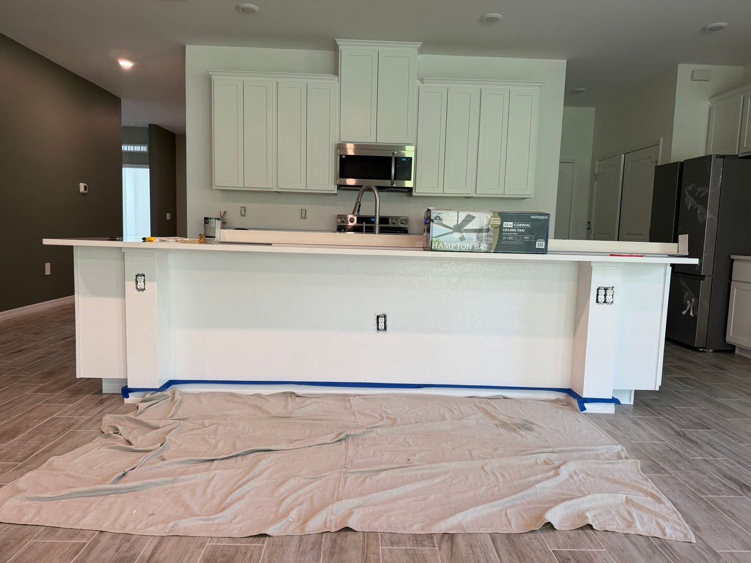 Kitchen Color Refresh before